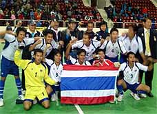 Men Futsal Runner Up - Thailand