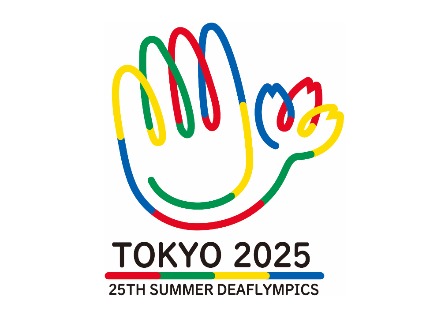 Handshape of Tokyo 2025 logo