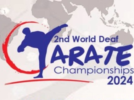 Logo - World Deaf Karate Championships 2024